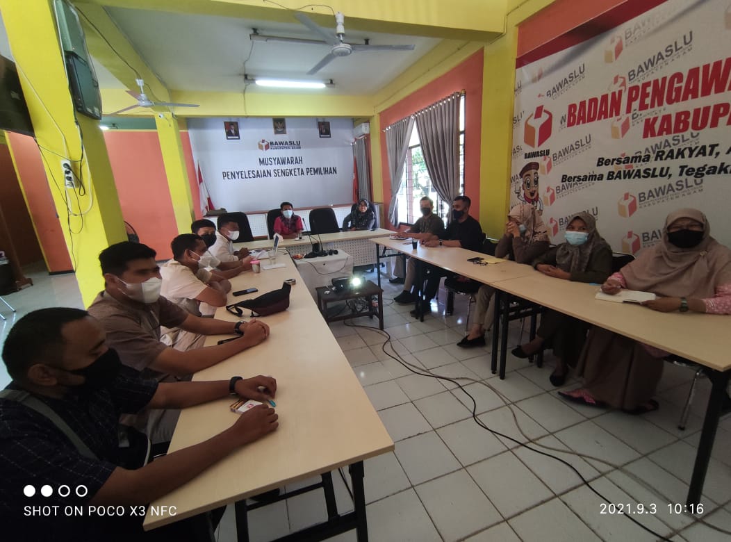 Peningkatan Kapasitas Pengelolaan Administrasi Di BAwaslu Kabupaten Agam