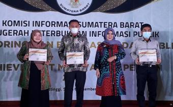 Bawaslu Kabupaten Agam Raih Gelar Badan Publik Informatif