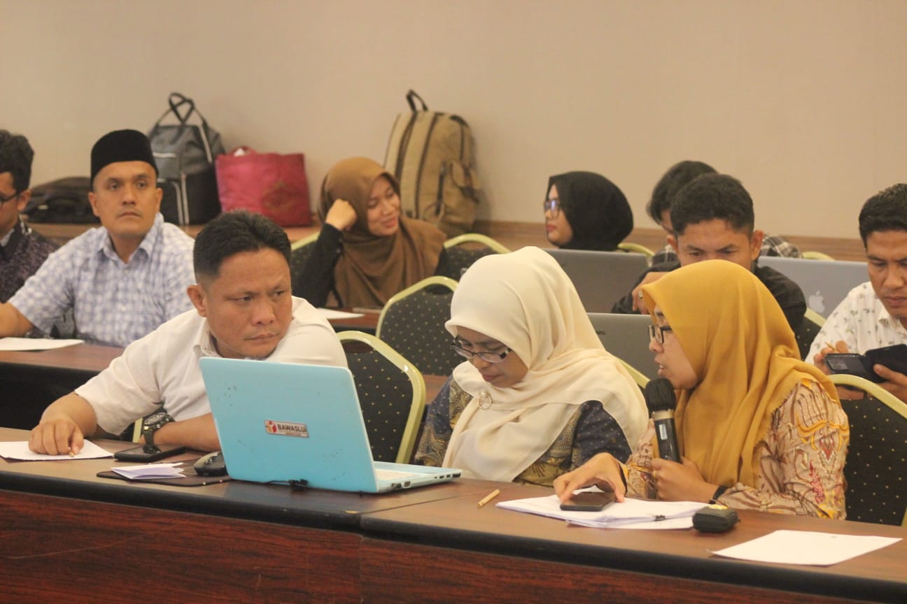 Pengawasan Penyusunan DPS, Bawaslu Agam hadiri Rakor Bersama Jajaran Pengawas se-Sumatera Barat