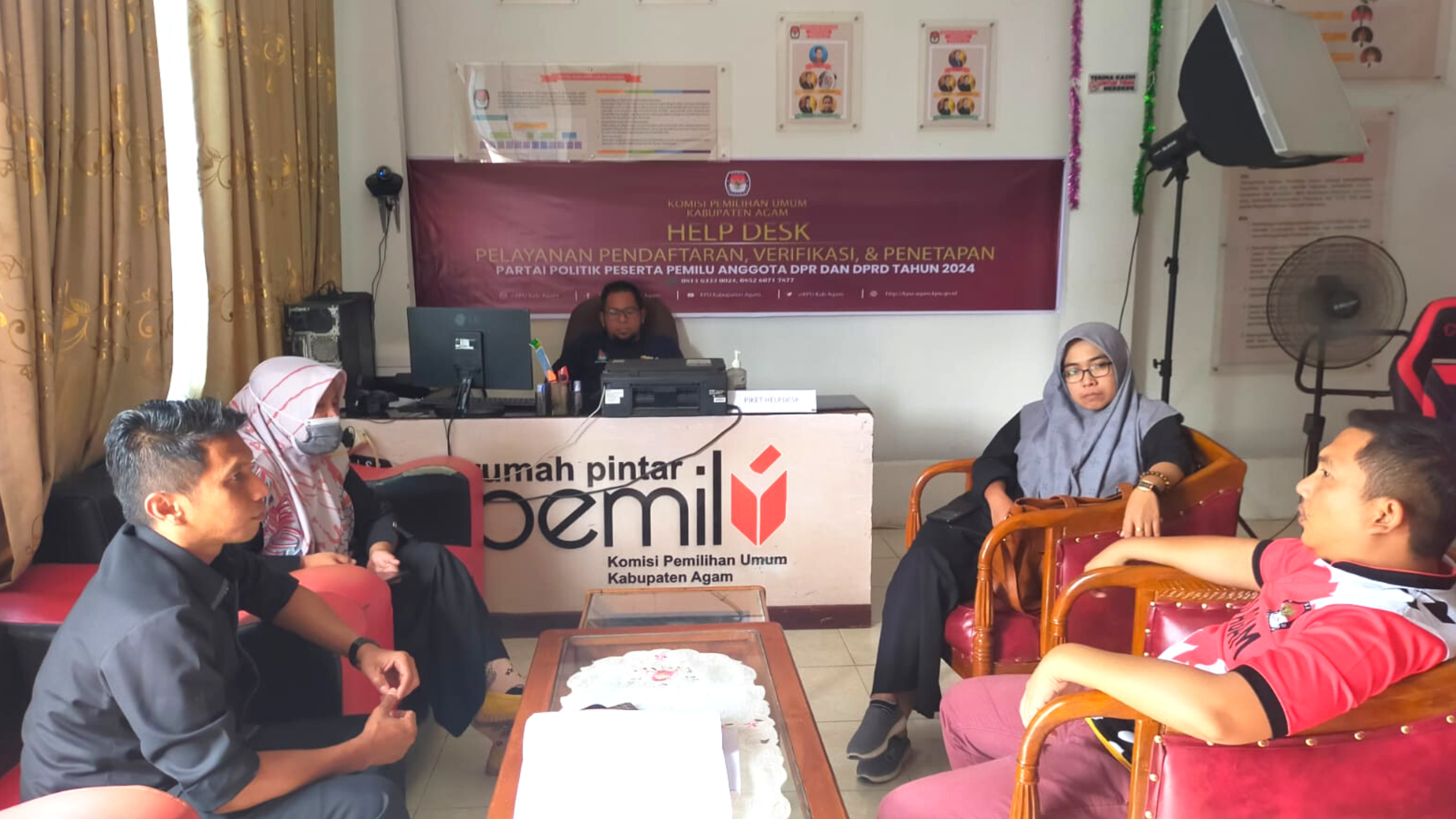 Bawaslu Kabupaten Agam Siap Mengawasi Verifikasi Administrasi Partai Politik Peserta Tahun 2024