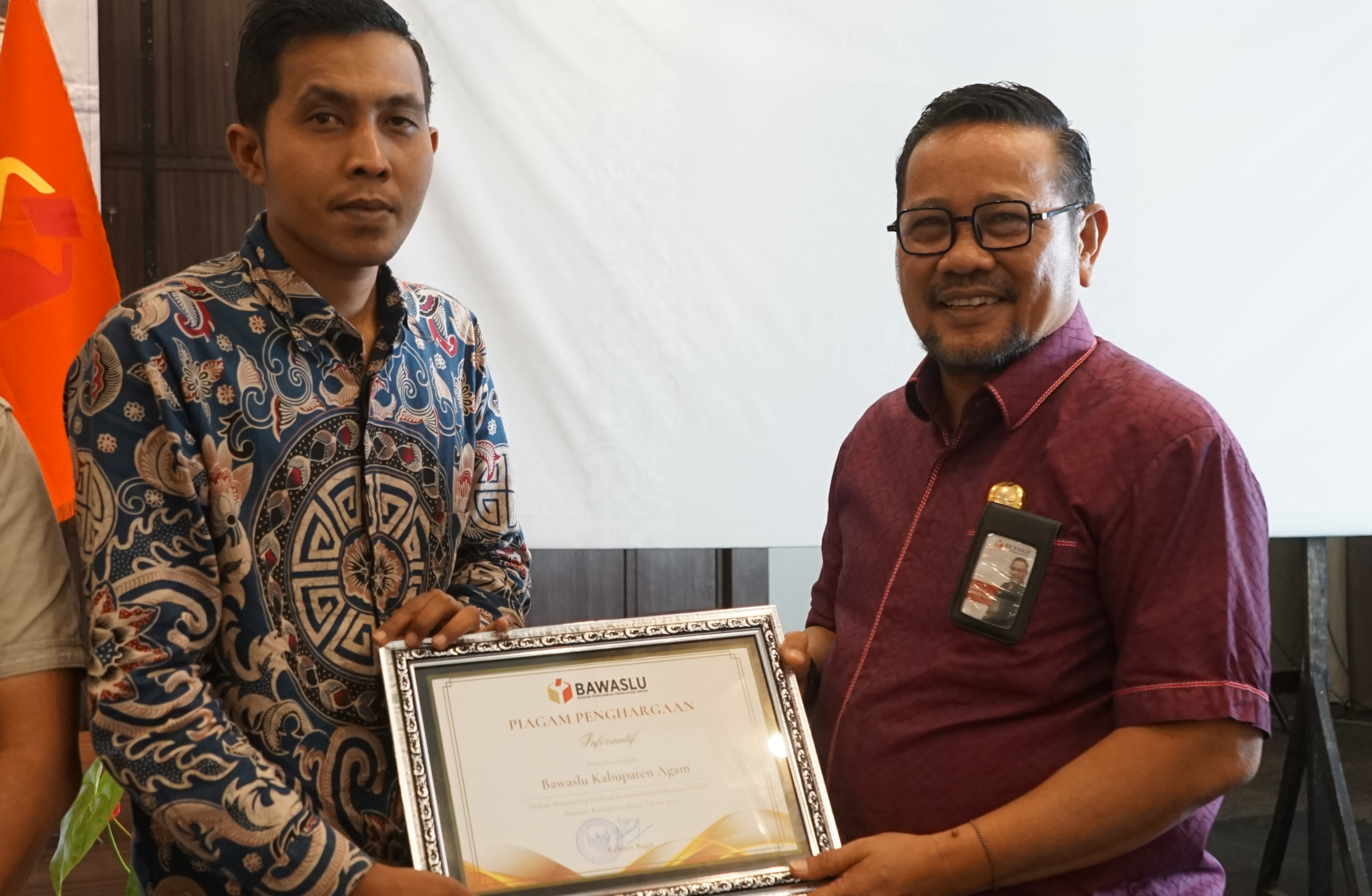 Raih Predikat Informatif, Bawaslu Agam Jaga Komitmen Keterbukaan Informasi Publik