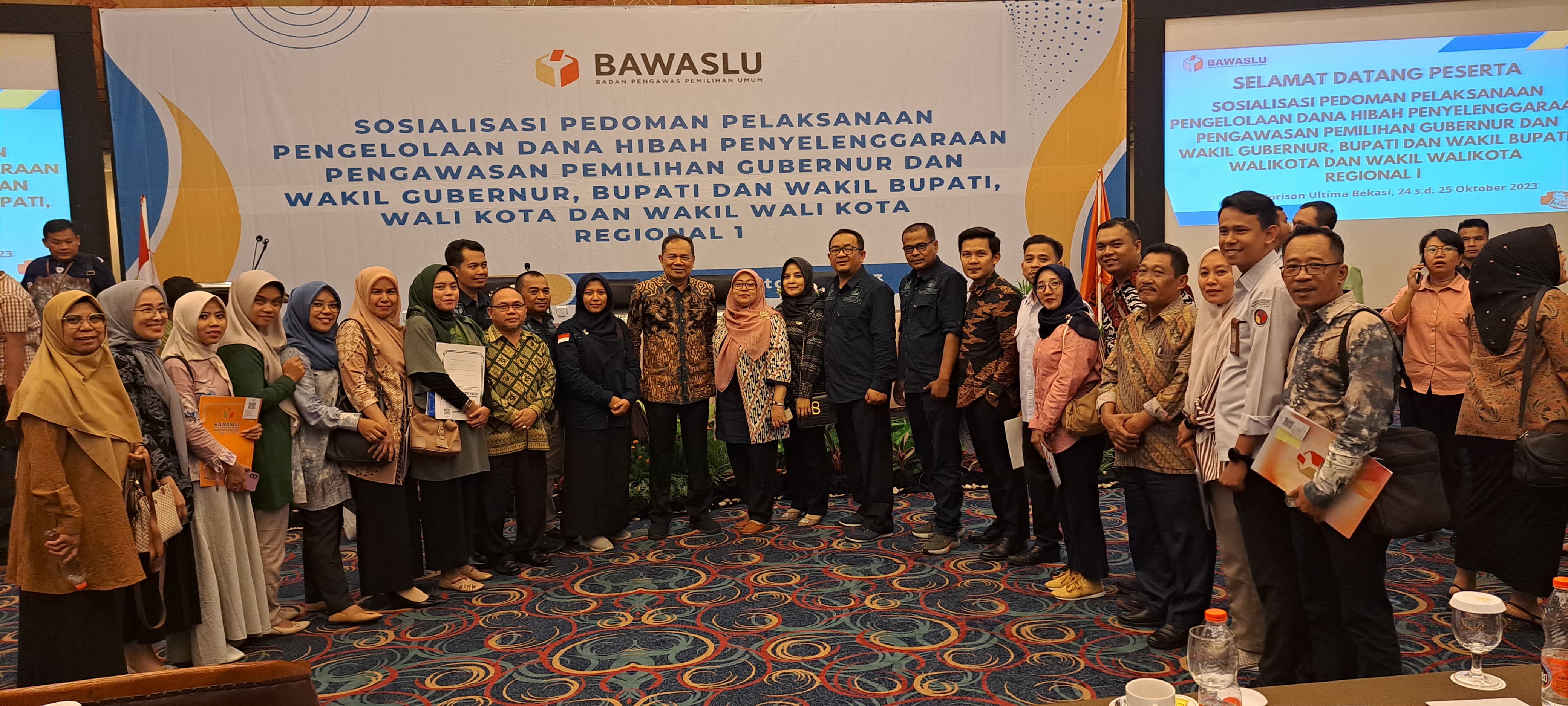 Bawaslu Agam Ikuti Sosialisasi Pedoman Pelaksanaan Pengelolaan Dana Hibah Pilkada 2024