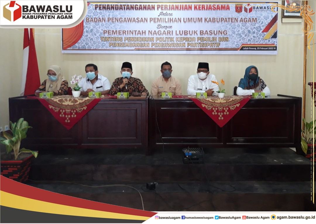 Tingkatkan Pengawasan Partisipatif, Bawaslu Kabupaten Agam Resmikan Dua Pojok Pengawasan Di Perpustakaan Nagari