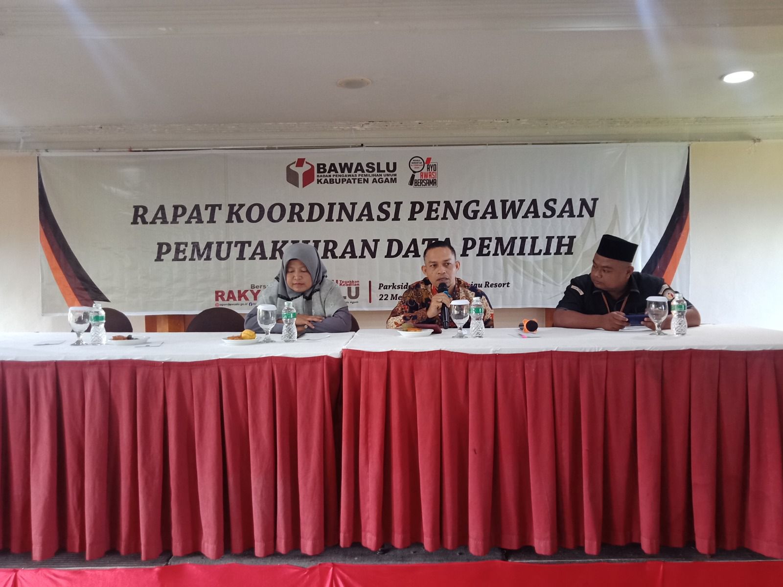 Awasi DPSHP, Bawaslu Agam Lakukan Koordinasi Bersama Stakeholder Data