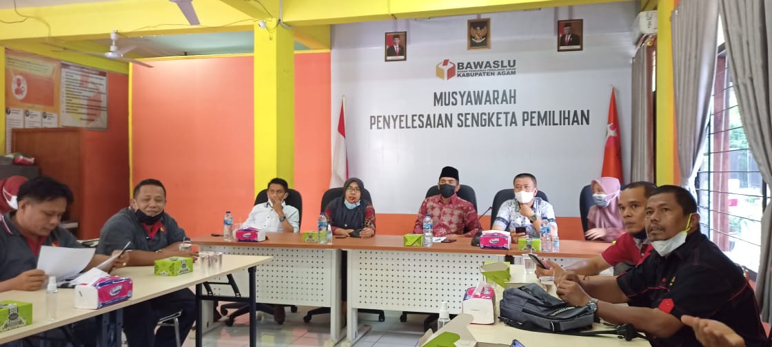 Evaluasi Nota Kesepahaman Bawaslu Kabupaten Agam Tahun 2020/2021