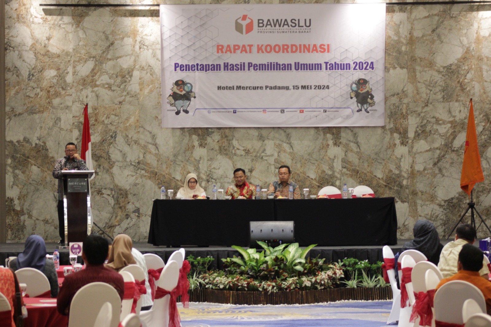 17 Kabupaten/Kota Telah Menetapkan Hasil Pemilu 2024, Bawaslu Agam Ikuti Rakor Pengawasan di Provinsi