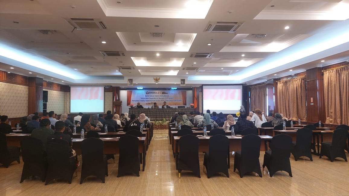 Bawaslu Kabupaten Agam mengadakan Rapat Kerja Teknis Pengawasan, "Pelatihan Training of Trainer (ToT) Modul Pengawasan Tempat Pemungutan Suara (PTPS) Pemilihan Tahun 2024
