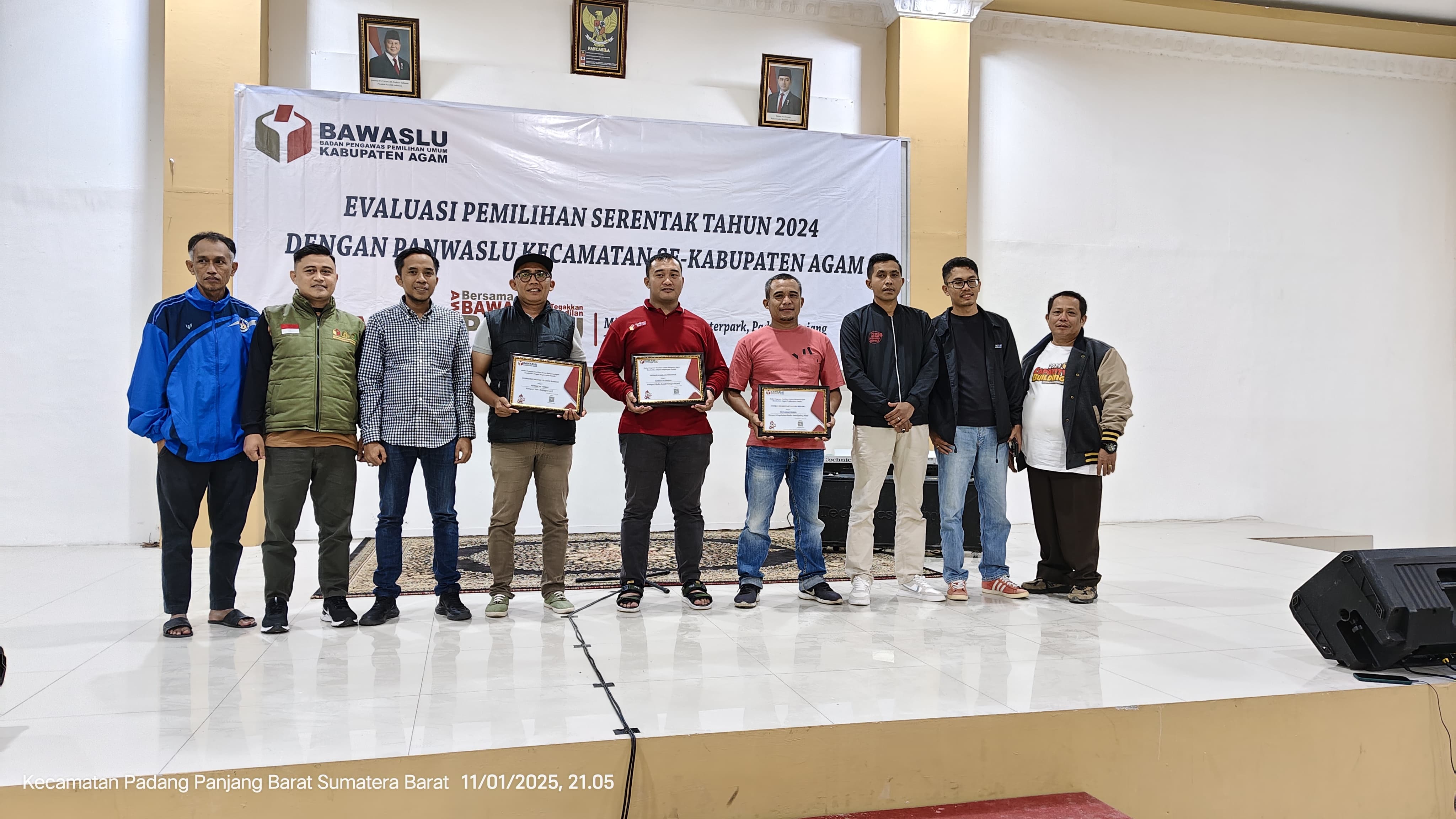 Bawaslu Kabupaten Agam Evaluasi Pemilihan Serentak Tahun 2024 Dengan Panwaslu Kecamatan