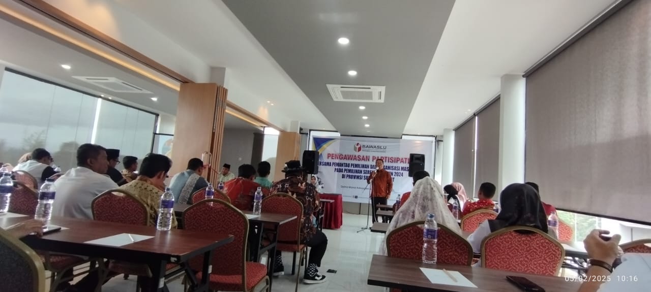 Bawaslu Provinsi Sumbar Gelar Pengawasan Partisipatif Bersama Pemantau dan Ormas di Solok