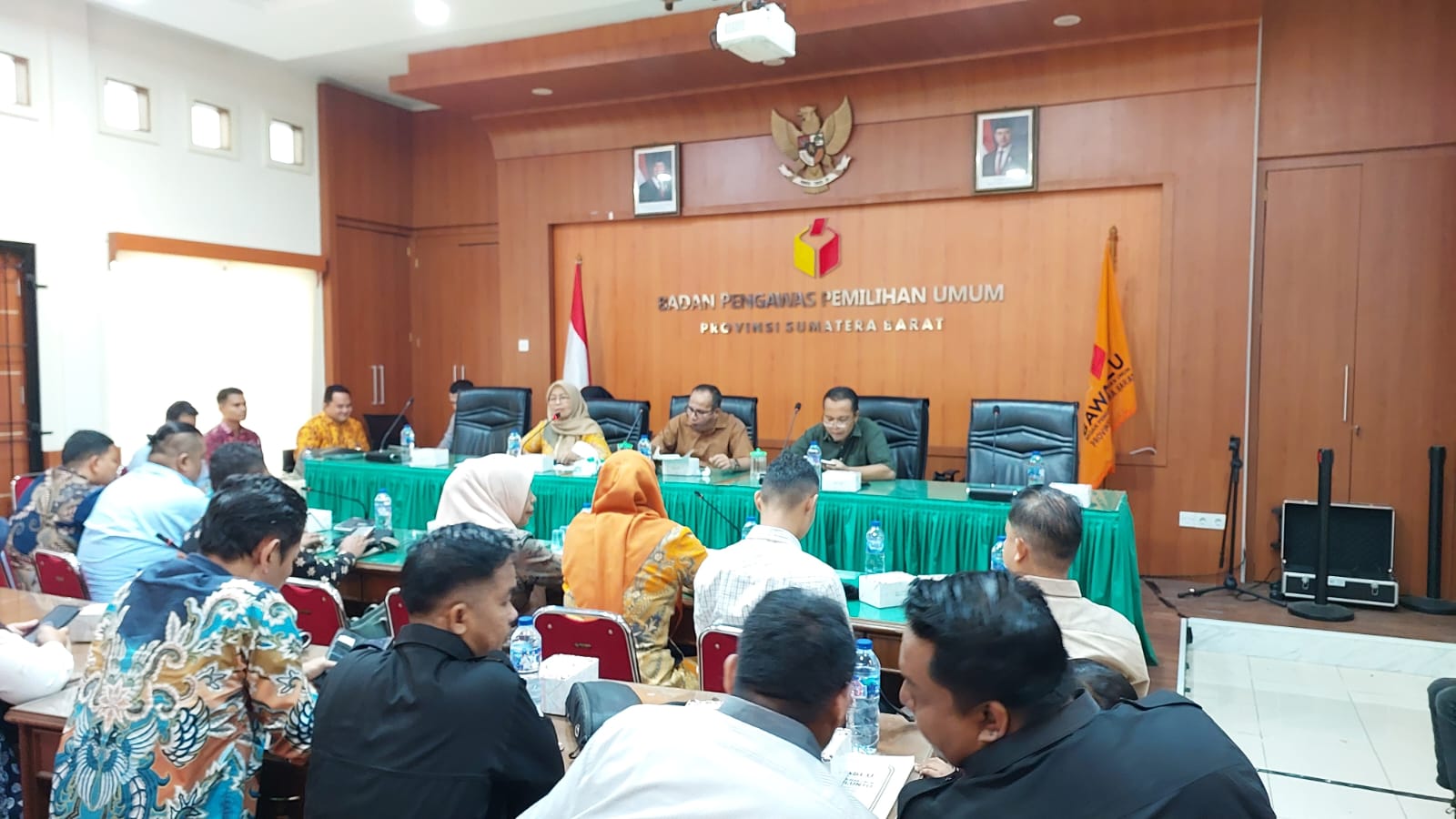 Bawaslu Agam Ikuti Kegiatan Simulasi Penyelesaian Sengketa