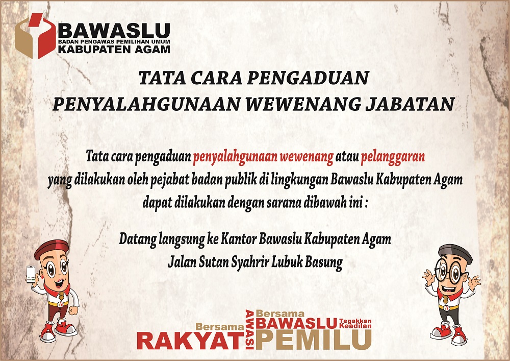 TATA CARA PENGADUAN PENYALAHGUNAAN WEWENANG JABATAN