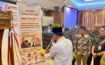 Bawaslu Agam Launching Berbagai Program dan Deklarasikan Pemilu Damai Dalam Rangka 1 Tahun Menuju Pemilu 2024 