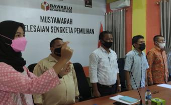 Bawaslu Agam adakan Kegiatan Peningkatan Kapasitas Penanganan Pelanggaran