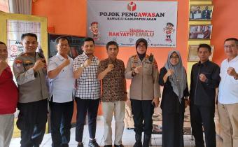 Bawaslu Kabupaten Agam Terima Kunjungan Kapolres Bukittinggi