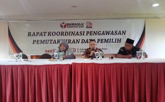 Awasi DPSHP, Bawaslu Agam Lakukan Koordinasi Bersama Stakeholder Data