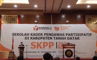 Pembukaan Sekolah Kader Pengawas Partsipatif (SKPP) Tahun 2021