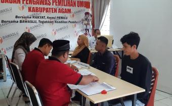 Pendaftaran Panwaslu Kecamatan Dalam Pemilu Serentak Tahun 2024 Telah Resmi Dibuka