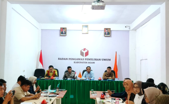 Kawal Penyusunan DPTb, Bawaslu Agam Gelar Rapat Koordinasi Bersama Stakeholder Data