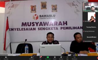 Bawaslu Agam Ikuti Rapat Kerja Pengelolaan Kehumasan. Muhammad Khadafi : Humas Itu Ibarat Vokalis di Kelembagaan Bawaslu