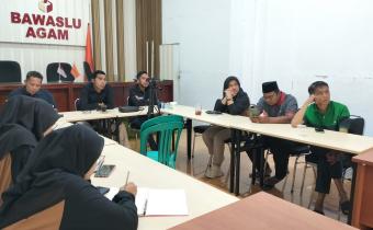 Bawaslu Sumbar Dorong Kegiatan Pembinaan dan Penguatan Kelembagaan Bawaslu Kabupaten/Kota